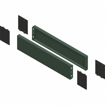2 боковые панели цоколя SCHNEIDER ELECTRIC SPACIAL 800x100