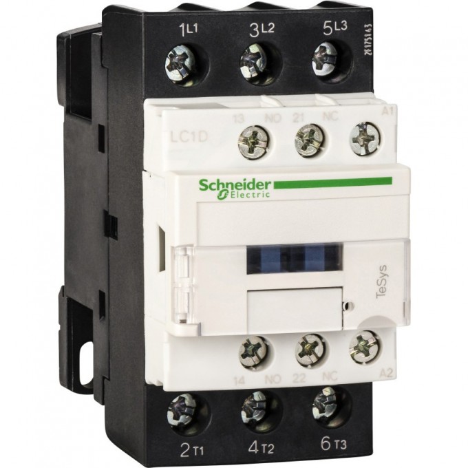 Контактор SCHNEIDER ELECTRIC TESYS D 3Р,25 A,НО+НЗ,24V 50/60 ГЦ, зажим под винт LC1D25B7