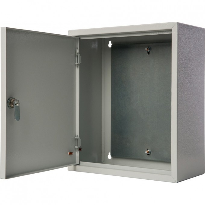 Корпус металлический навесной с монтажной панелью DEKRAFT, 350х300х155, IP31, Щ 30543DEK