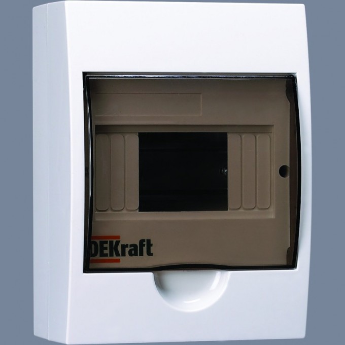 Корпус пластиковый навесной DEKRAFT 6 модулей, IP41, ЩРН-П-6 DEK 31009DEK