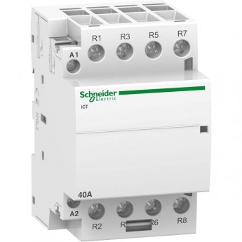 Модульный контактор SCHNEIDER ELECTRIC ACTI9 iCT40A 4НЗ 220/240В АС 50ГЦ