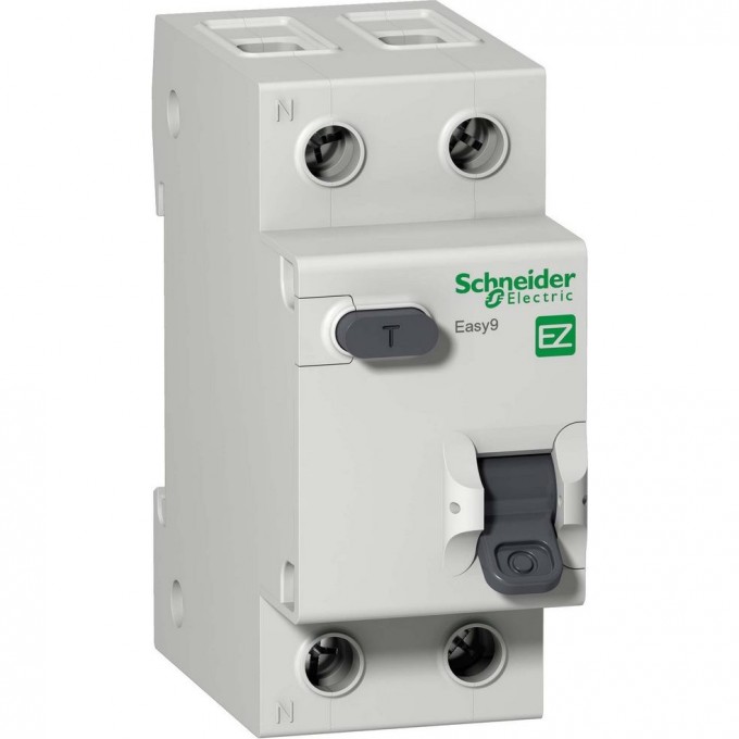 Дифференциальный автоматический выключатель SCHNEIDER ELECTRIC EASY 9 1П+Н 25А 30мА C AC 4,5кА 230В =S= EZ9D34625