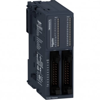Дискретный модуль расширения SCHNEIDER ELECTRIC MODICON ТМ3 32 выхода, транзист источник НЕ10