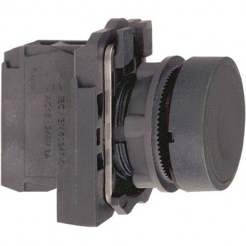 Кнопка 22мм SCHNEIDER ELECTRIC HARMONY XB5 черная с возвратом XB5AA21