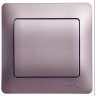 1-клавишный выключатель SCHNEIDER ELECTRIC GLOSSA, сх.1, 10АХ, в сборе, СИРЕНЕВЫЙ ТУМАН GSL001412