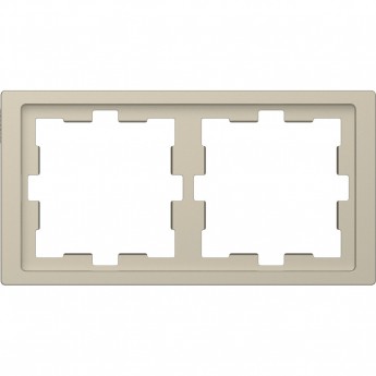 2-постовая рамка SCHNEIDER ELECTRIC MERTEN D-LIFE, САХАРА