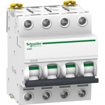 Автоматический выключатель SCHNEIDER ELECTRIC ACTI 9 iC60H 4П 13A C