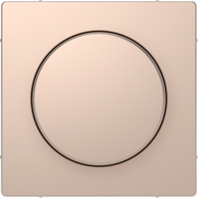 Центральная накладка SCHNEIDER ELECTRIC MERTEN D-LIFE с поворотной рукояткой для диммера, ШАМПАНЬ, SD MTN5250-6051