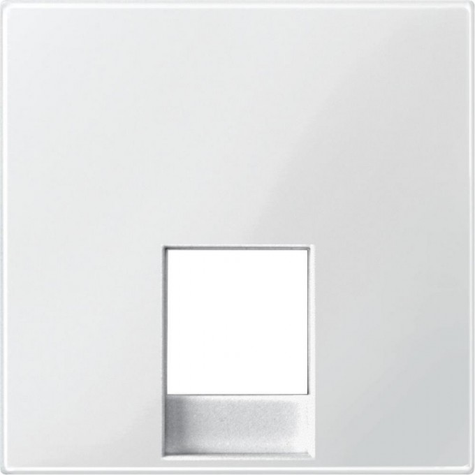 Центральная плата SCHNEIDER ELECTRIC MERTEN для механизма телефонной розетки, ПОЛ.БЕЛЫЙ,SM MTN469619