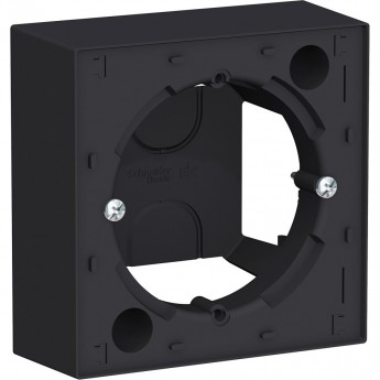 Коробка для наружного монтажа ATLASDESIGN, КАРБОН