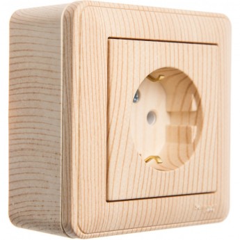 Коробка SCHNEIDER ELECTRIC W59 подъемная для наружного монтажа с рамкой 1-местная, СОСНА