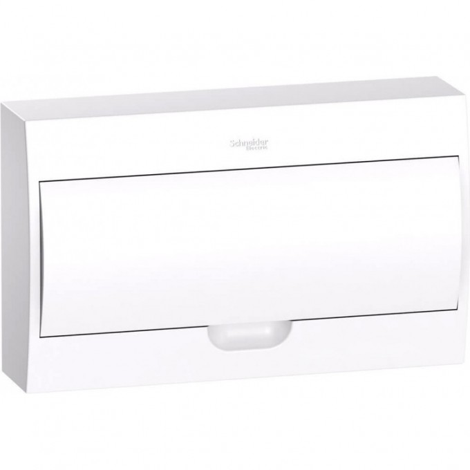 Корпус навесной с белой дверцей SCHNEIDER ELECTRIC EASY9 1ряд/18мод,IP40,IK07,63А,2 клеммы,Россия EZ9E118P2SRU