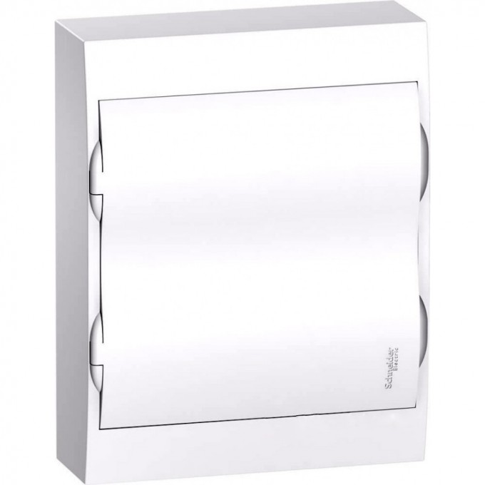 Корпус навесной с белой дверцей SCHNEIDER ELECTRIC EASY9 2ряд/24мод,IP40,IK07,63А,2 клеммы,Россия EZ9E212P2SRU
