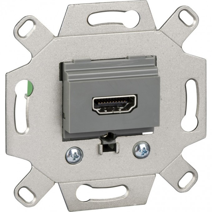 Механизм SCHNEIDER ELECTRIC MERTEN HDMI на суппорте с 1 разъемом MTN4583-0000