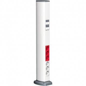 Мини-колонна 2 сторонняя 0,7 М БЕЛАЯ RAL9003