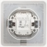 Переключатель 1-клавишный SCHNEIDER ELECTRIC W59 AQUA, 10АХ, IP44, в сборе, белый VS610-156B-18