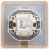 Переключатель 1-клавишный SCHNEIDER ELECTRIC W59 AQUA, 10АХ, IP44, в сборе, слоновая кость VS610-156B-28