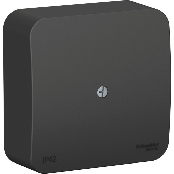 Распределительная коробка BLANCA открытой установки IP42, АНТРАЦИТ BLNRK000016