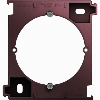 Расширение коробки наружного монтажа GLOSSA, БАКЛАЖАНОВЫЙ