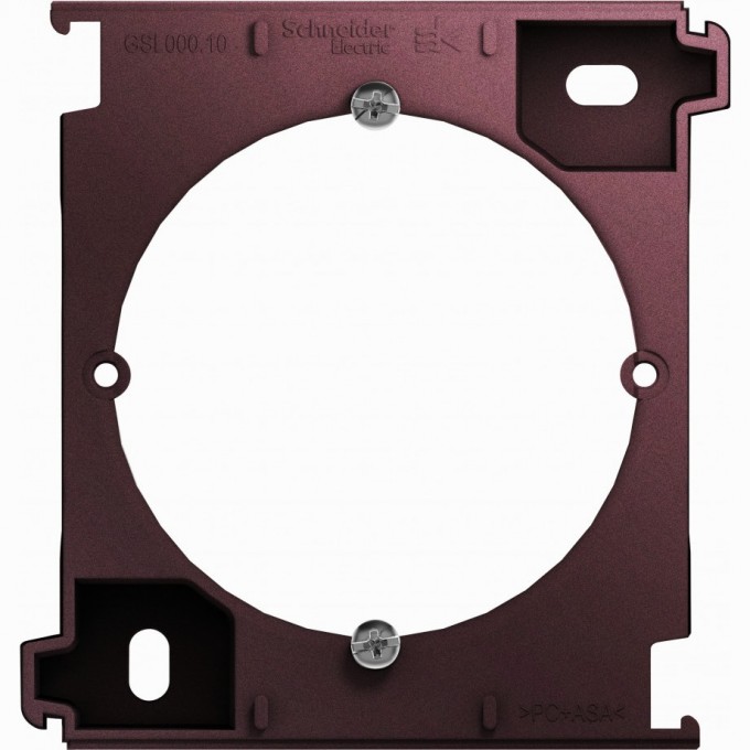 Расширение коробки наружного монтажа GLOSSA, БАКЛАЖАНОВЫЙ GSL001100C