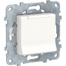 Розетка SCHNEIDER ELECTRIC UNICA NEW с заземлением, со шторками, с крышкой, 16 А, 250 В, IP21, белый NU503718TA