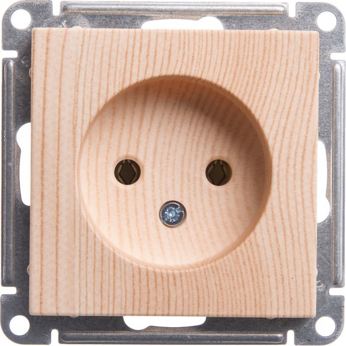 Розетка SCHNEIDER ELECTRIC W59 без заземления без шторок, 16А, механизм, сосна RS16-153-7-86