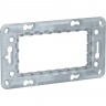 Суппорт SCHNEIDER ELECTRIC UNICA MODULAR ZAMAK 4 модуля NU7104