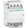 Модульный контактор SCHNEIDER ELECTRIC ACTI9 iCT40A 4НО 220/240В АС 50ГЦ A9C20844