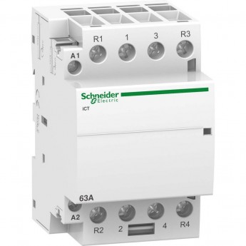 Модульный контактор SCHNEIDER ELECTRIC ACTI9 iCT63A 2НО 2НЗ 220/240В АС 50Г