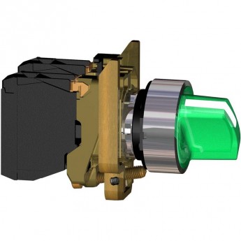 Переключатель SCHNEIDER ELECTRIC HARMONY XB4, 22мм, 230-240В зеленый