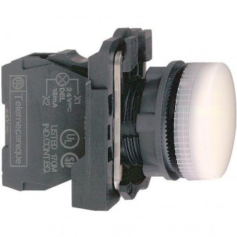 Сигнальная лампа SCHNEIDER ELECTRIC HARMONY XB5 22ММ 230-240В белая