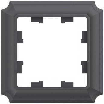 Рамка 1-постовая SCHNEIDER ELECTRIC ATLASDESIGN Antique базальт