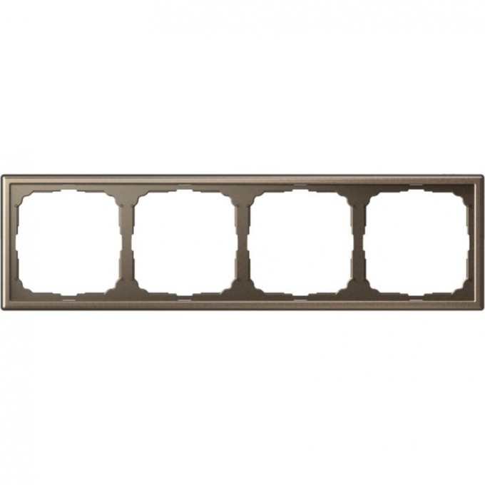 Рамка 4-постовая SCHNEIDER ELECTRIC ARTGALLERY SE мокко GAL000604