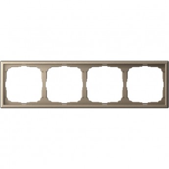 Рамка 4-постовая SCHNEIDER ELECTRIC ARTGALLERY SE GAL000504 шампань