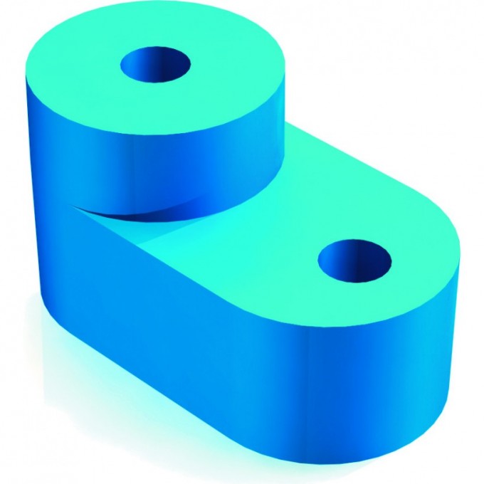 Изолятор угловой для установки нулевой шины 32253DEK