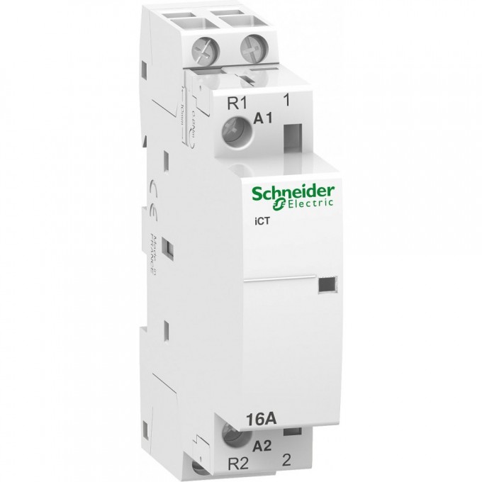 Модульный контактор SCHNEIDER ELECTRIC ACTI9 iCT16A 1НО 1НЗ 220В АС 50ГЦ A9C22515